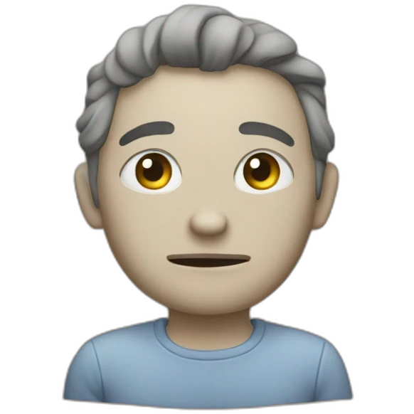 an emoji who doesn't like the place emoji