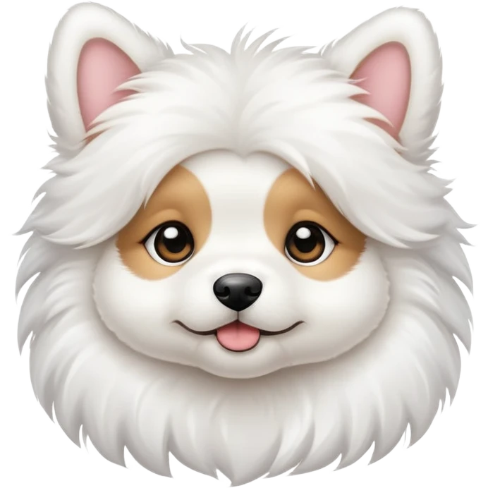 Clean girl puppy emoji