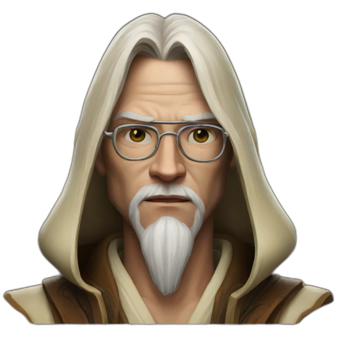 hyperrealist jedi in world of warcraft emoji
