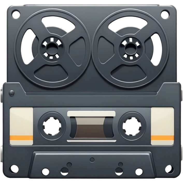 Realistic 1990’s video tape emoji