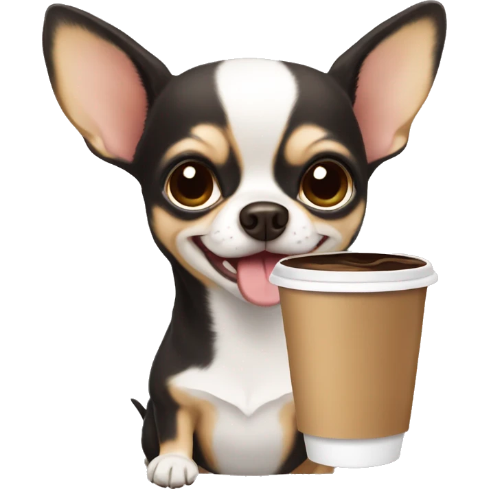 Chihuahua coffe  emoji