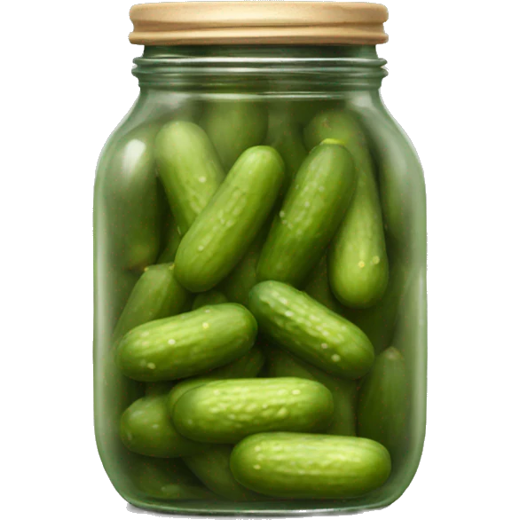 Jar of pickles emoji