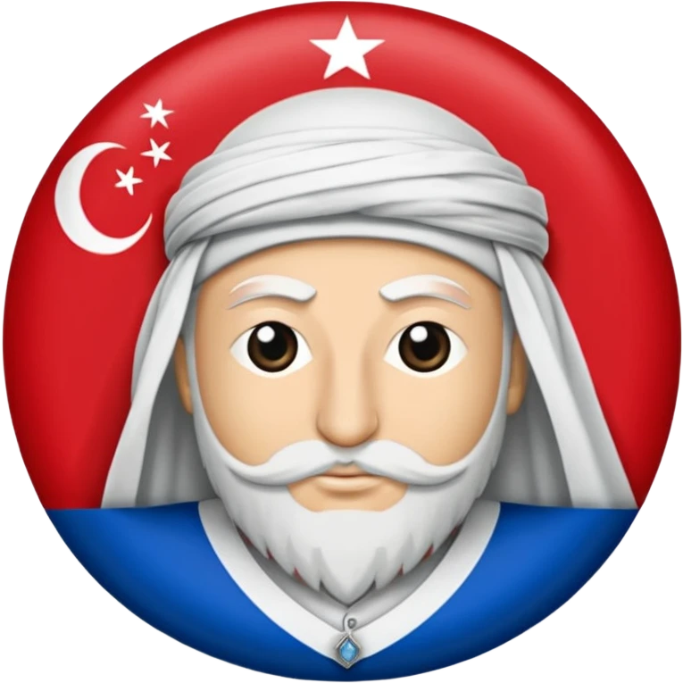 doğru türkistan bayrağı emoji