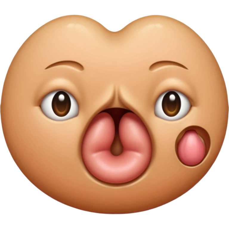 Butt hole emoji