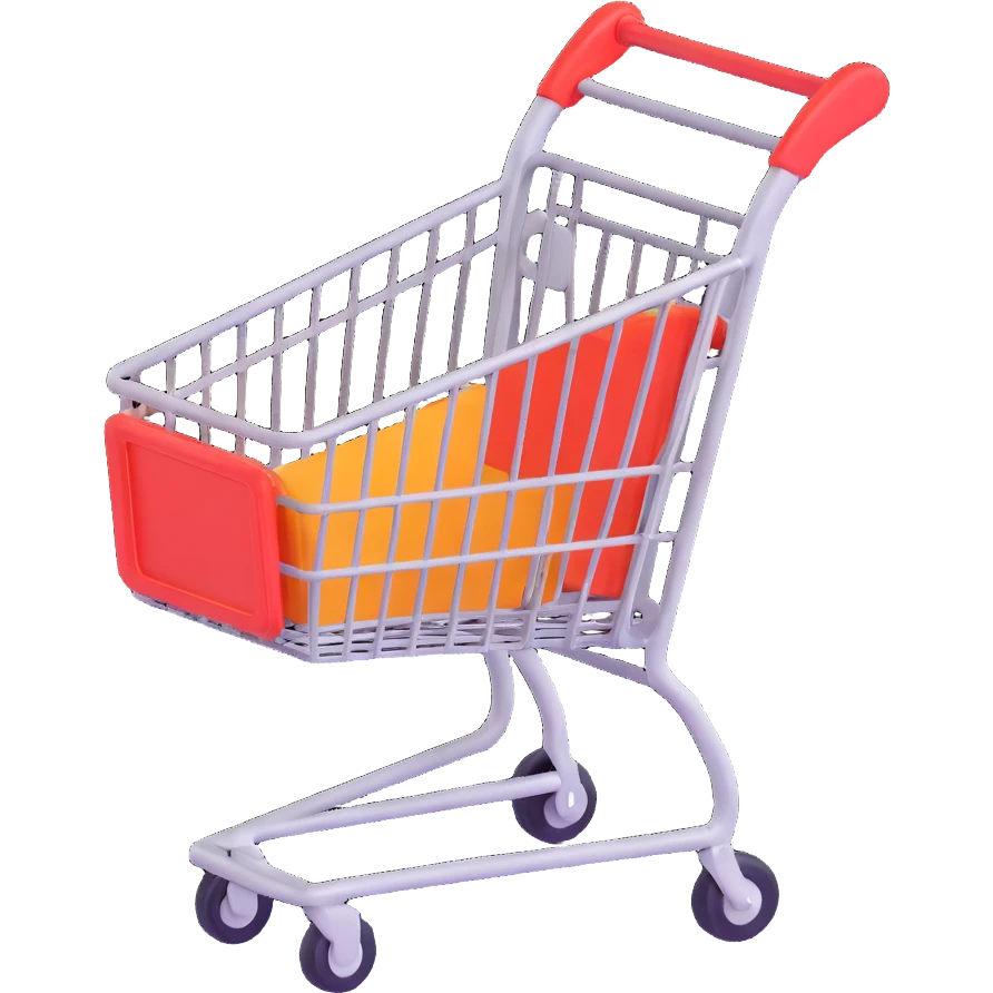 shopping cart emoji