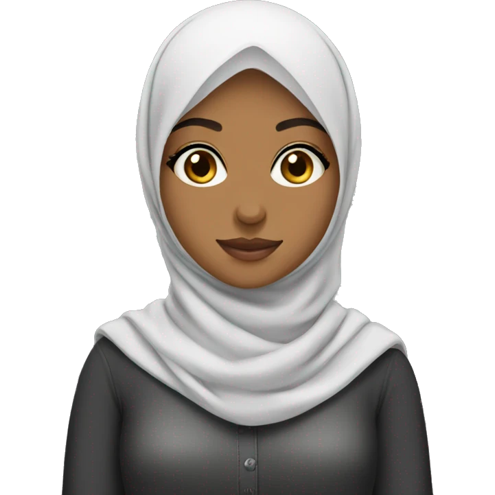 Hijab girl emoji