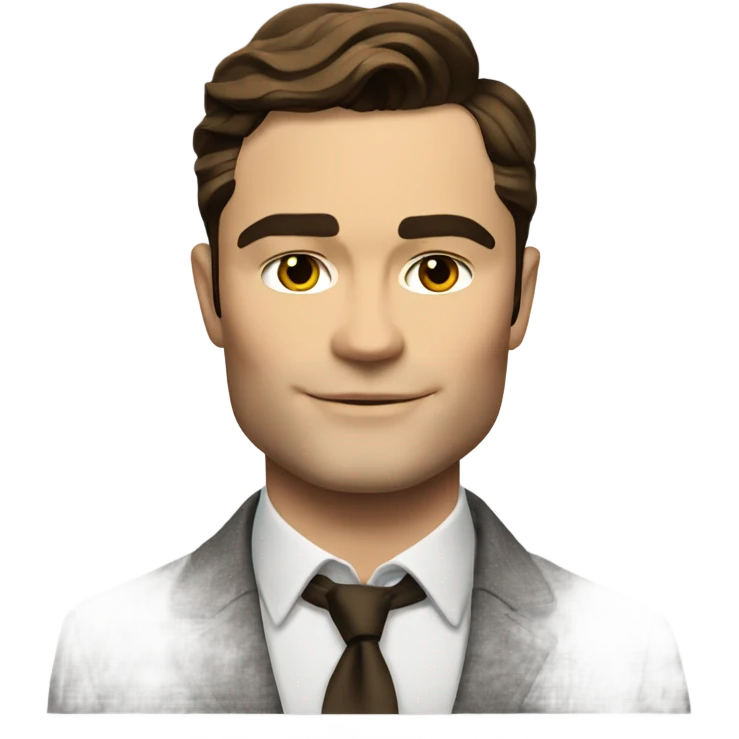 chuck bass smirk  emoji