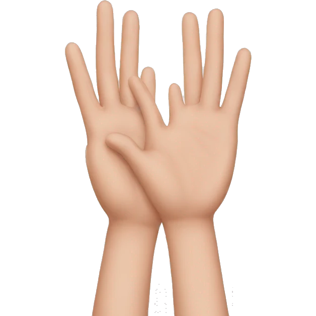 hands love emoji