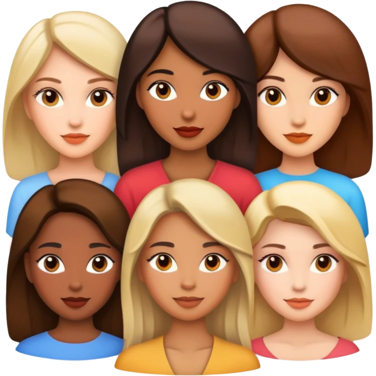 Beautiful women  emoji