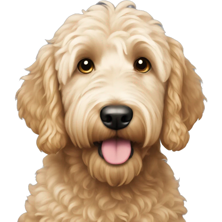 Goldendoodle emoji
