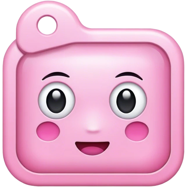 Light pink film emoji
