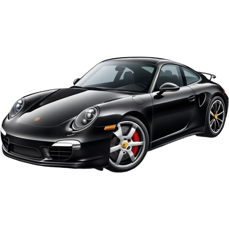 Black Porsche  emoji