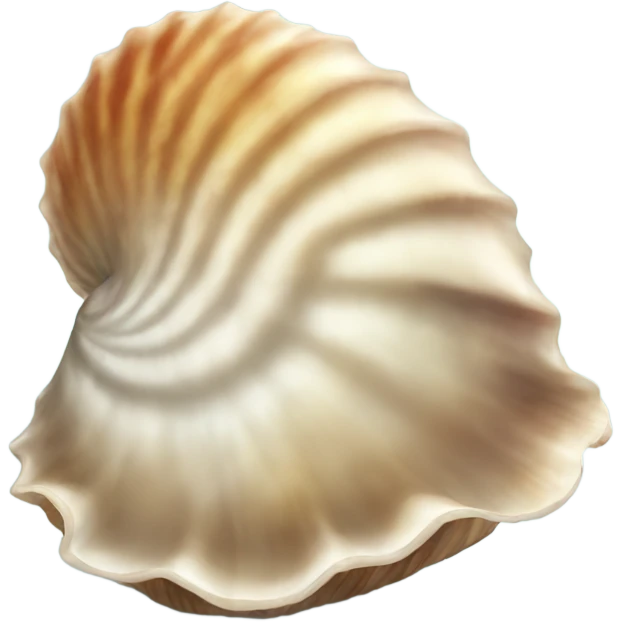 Sea shell emoji