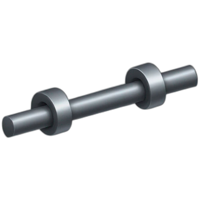 hands bending iron bar emoji