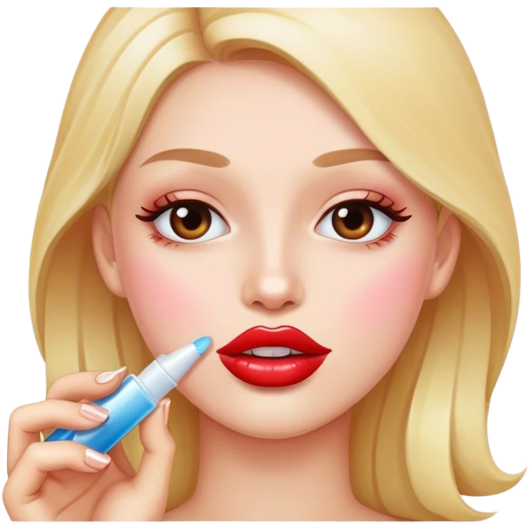 Lip gloss emoji