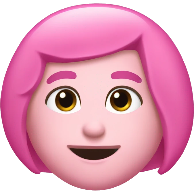 Pink giro emoji