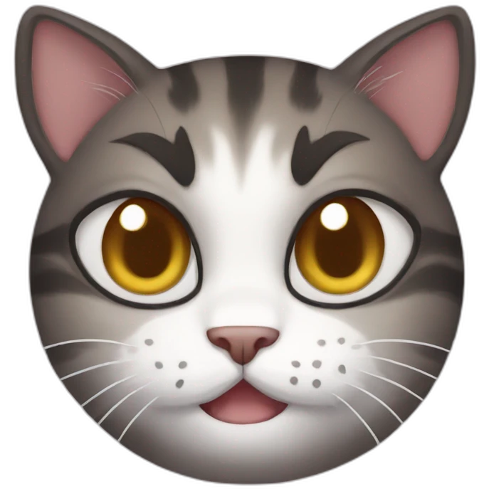 Spider cat emoji