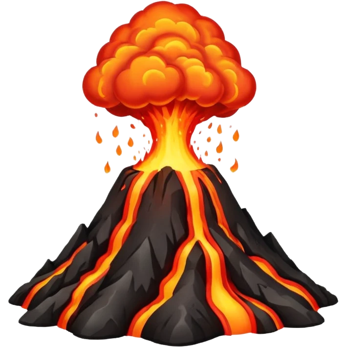 volcano emoji