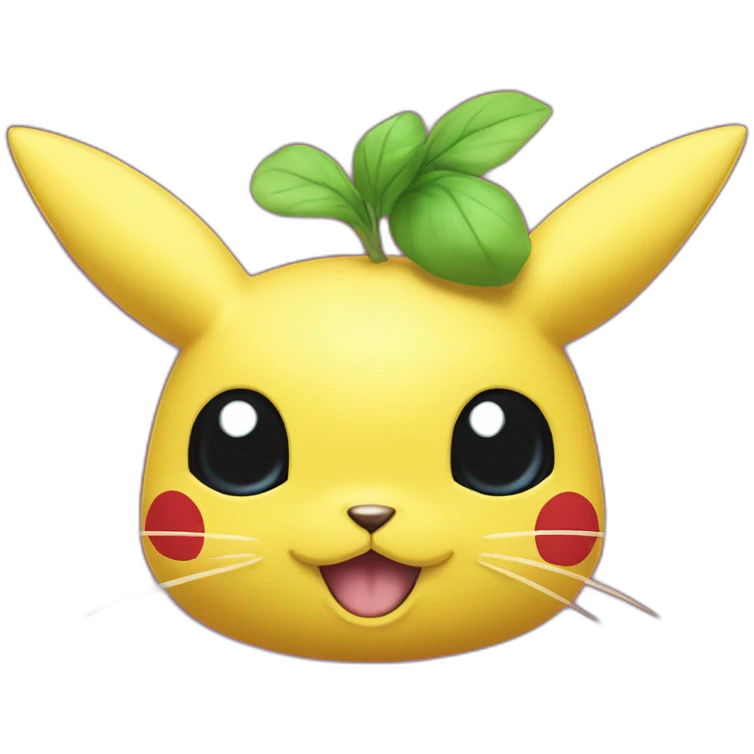 Pikatchout et bullebizarre emoji