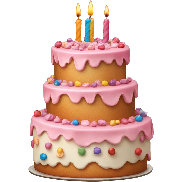 Happy birthday cake emoji