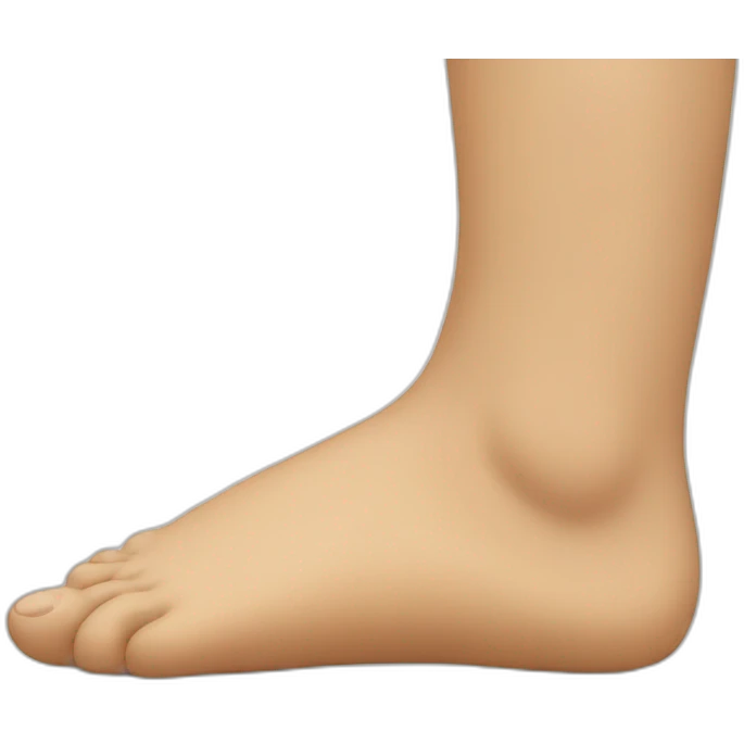 Foot emoji