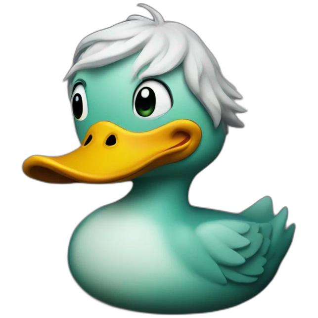 Stoned to the bottom of earth duck emoji