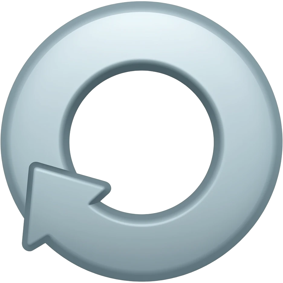 Dönme rotasyon emojisi emoji