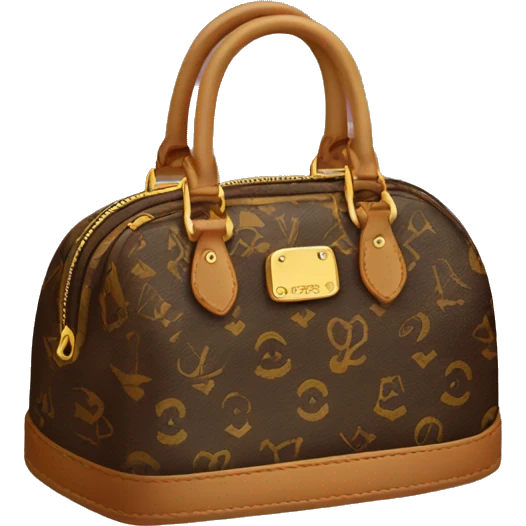 Louis vitton purse  emoji