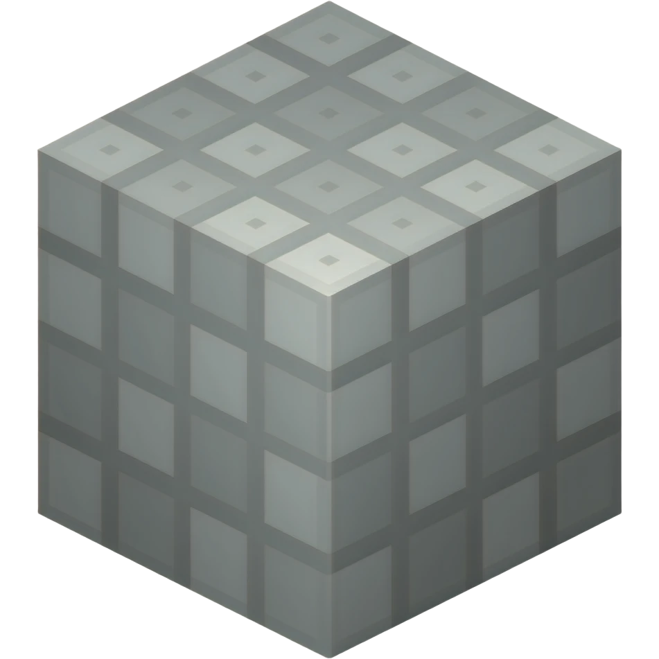Make me a concrete pixleated minecraft block? emoji