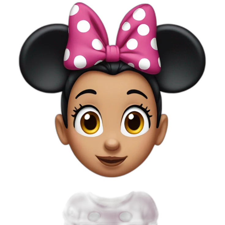 Minnie mouse emoji