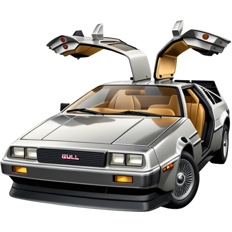 DeLorean emoji