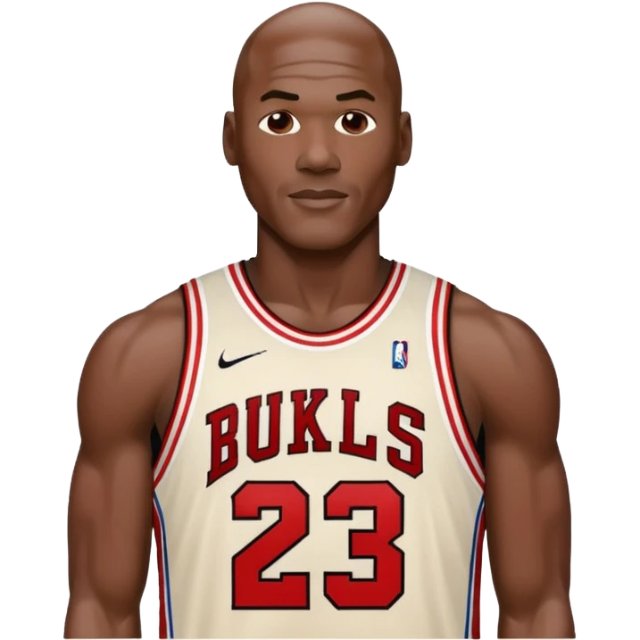 Michael Jordan number 23 emoji