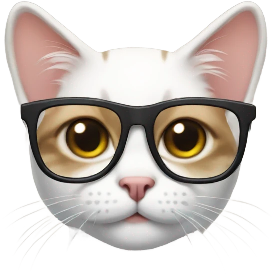 cat with glasses emoji