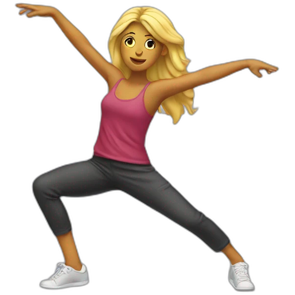 dab femme emoji