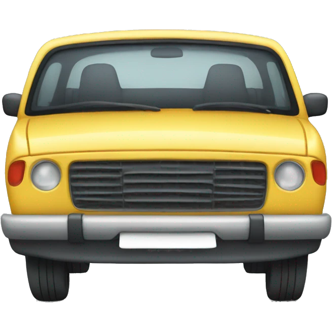 A car of a Trampolin  emoji