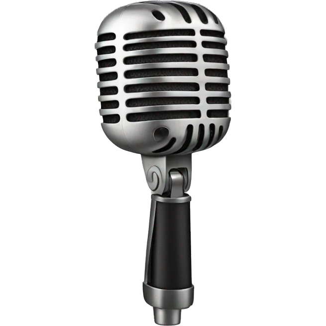 Microphon singer  emoji