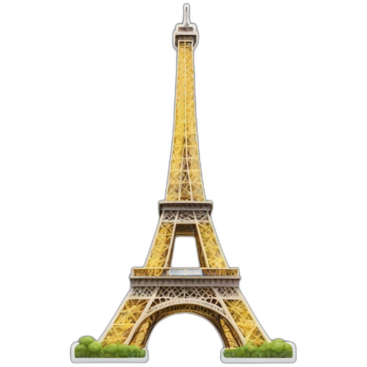 Eiffel tour emoji