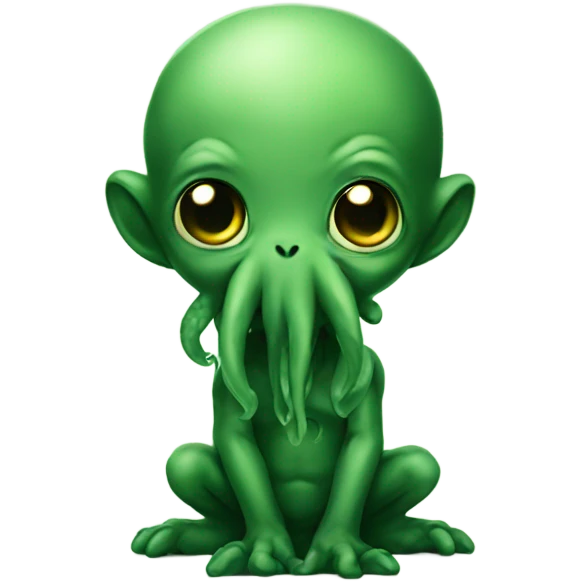 Cthulhu baby emoji
