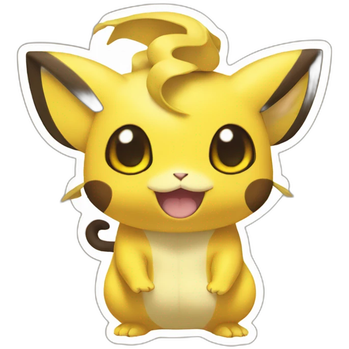 Raichu pokemon emoji