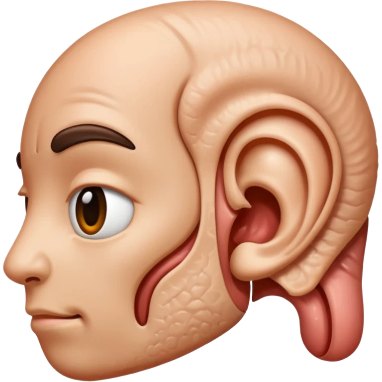ear can hear englishear emoji