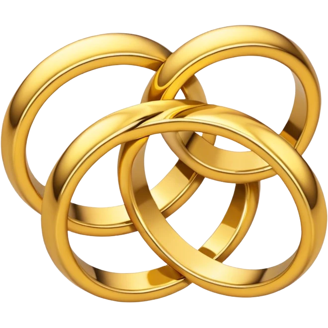 I want two rings intertwined emoji emoji