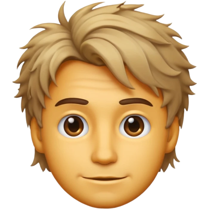 сгенерируй смайлик красавчик образ Элегантная небрежность emoji