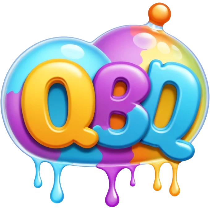 Letters in a big blurb-splash-bubble reading "BITCH!" emoji