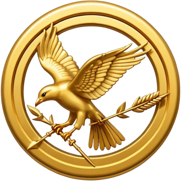 Mockingjay Pin emoji