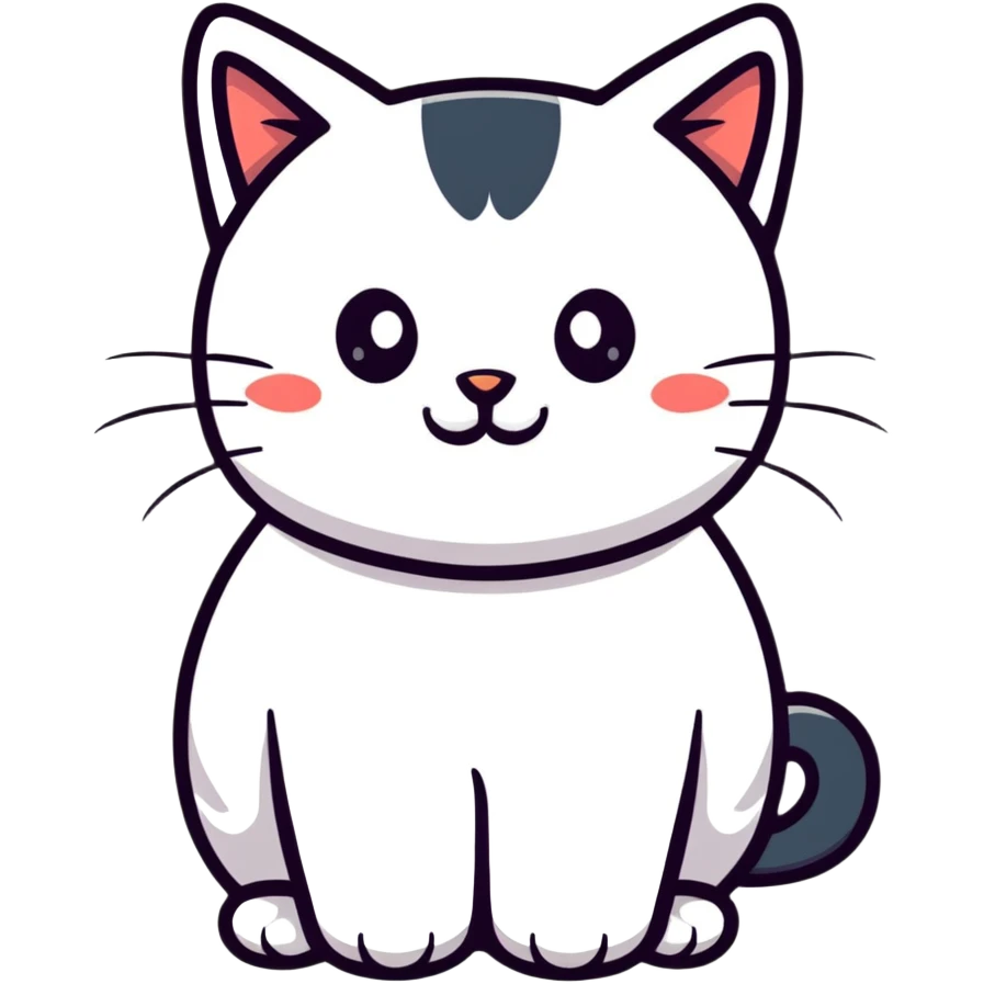 cat smiling emoji