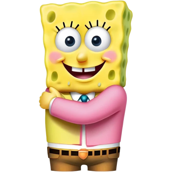 Spongebob love emoji