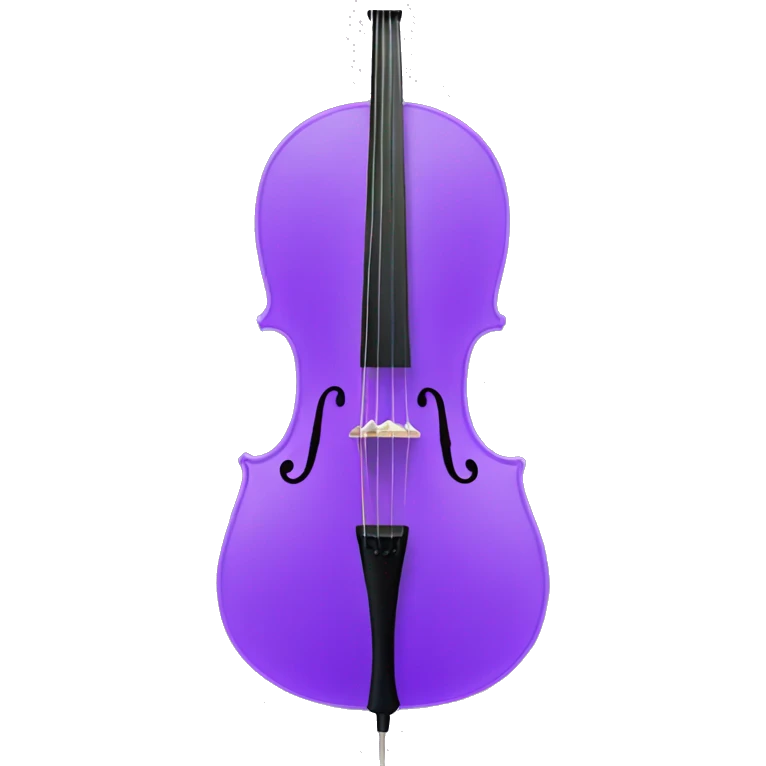 Purple Cello emoji