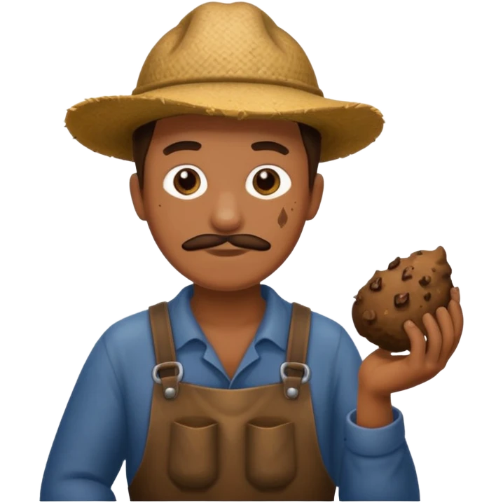 Peasant with poop emoji