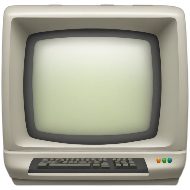 retro computer terminal emoji