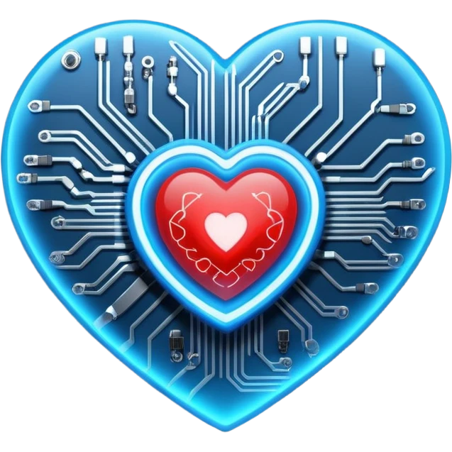 internet security heart emoji